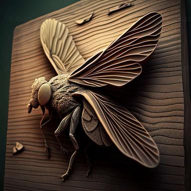 3D model fly (STL)